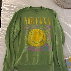 Green Nirvana Sweatshirt